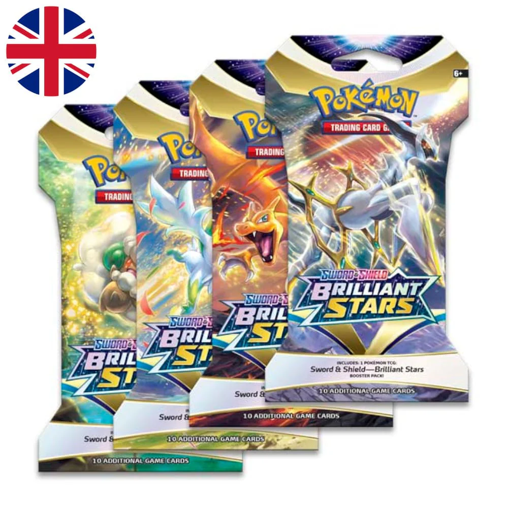 Pokemon Brilliant Stars Sleeved Booster