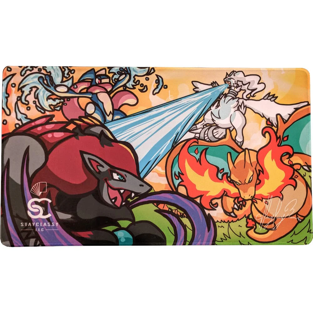 Stay Classy Playmat Showdown of Speed & Strength