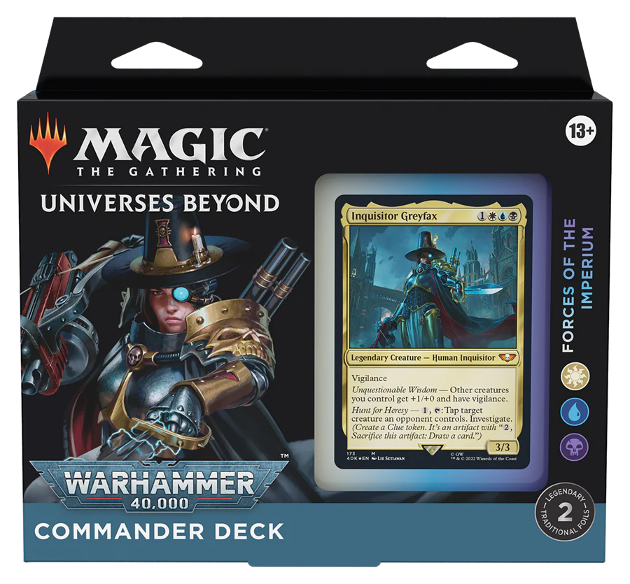 FORCES OF THE IMPERIUM WARHAMMER 40,000 COMMANDER DECK (MAGIC THE GATHERING)