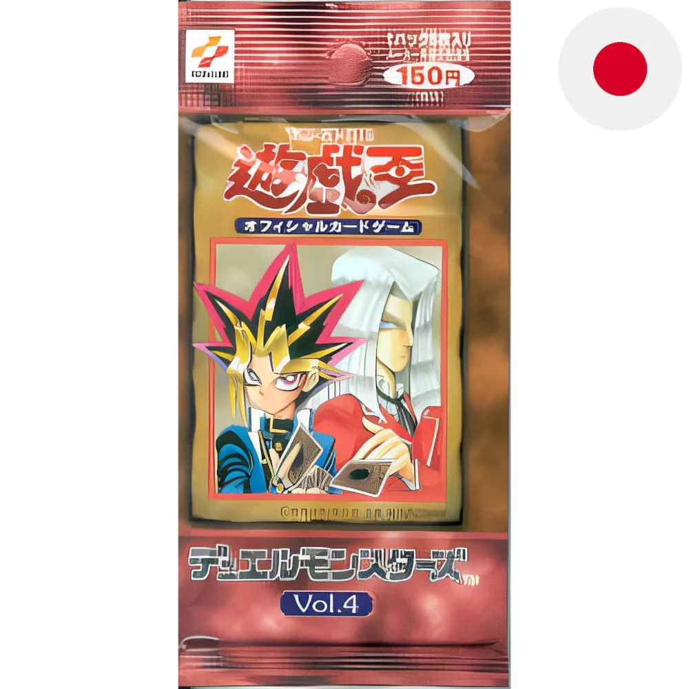 Yu-Gi-Oh! Theft. 4 Booster Japanese