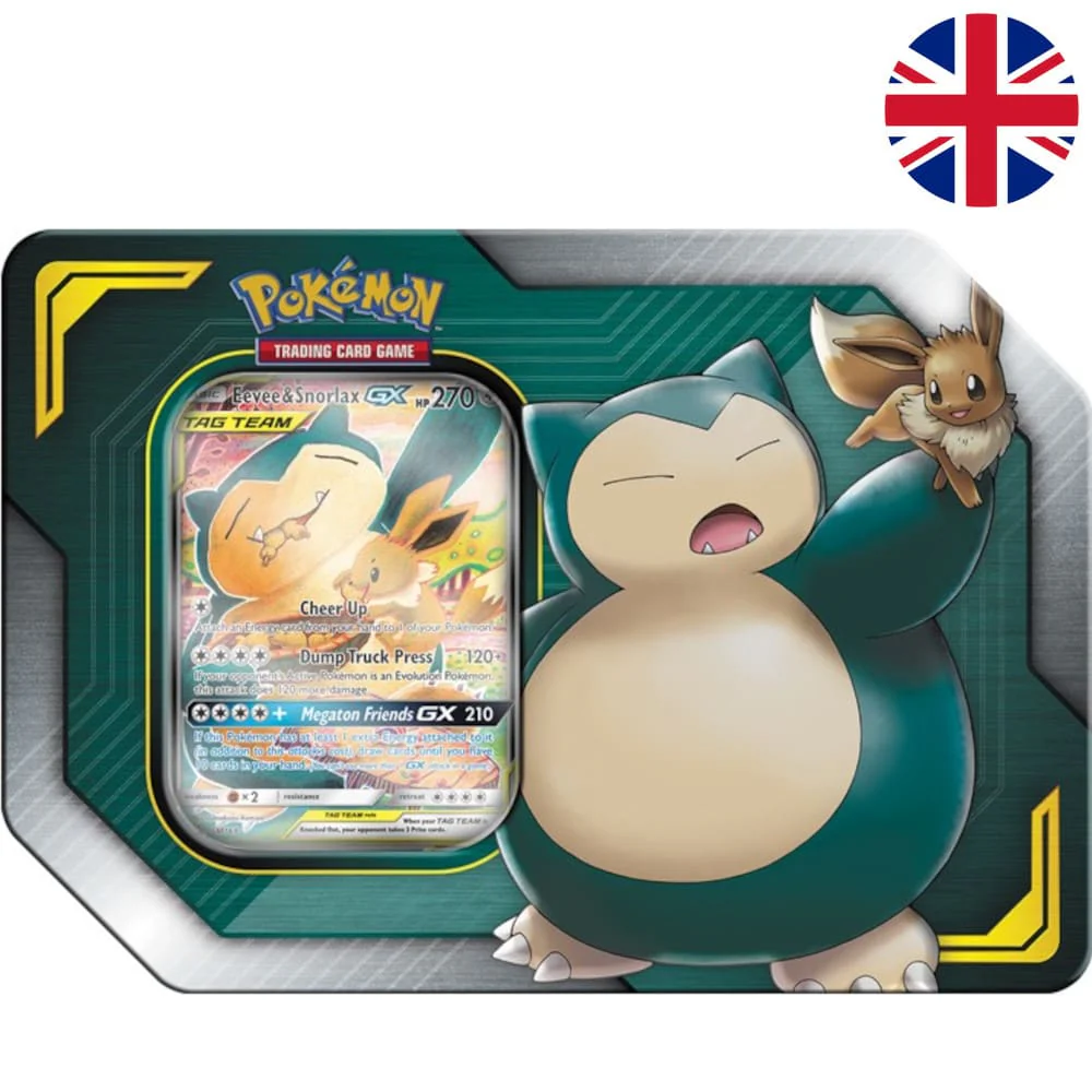 Pokemon News Box Tag Team GX Snorlax & Eeevee