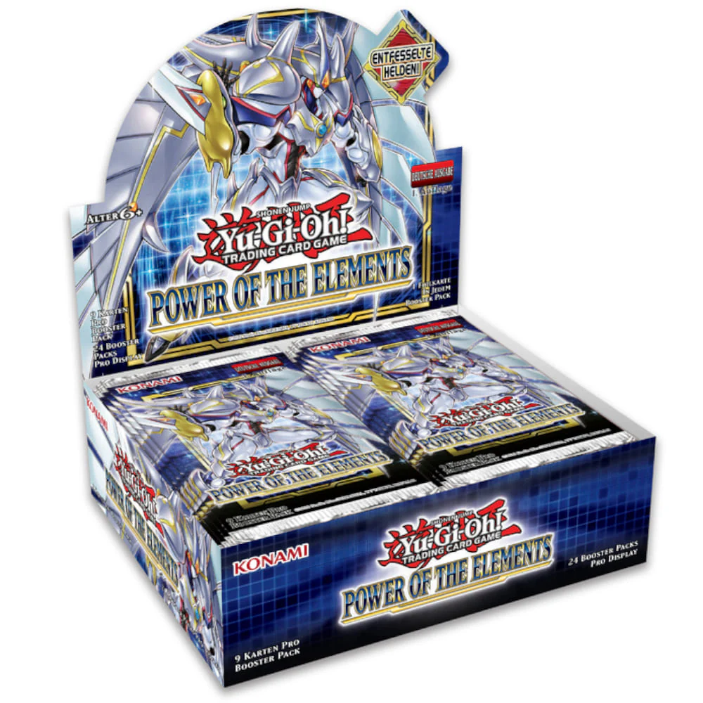 Yu-Gi-Oh! Power of the Elements 24 display