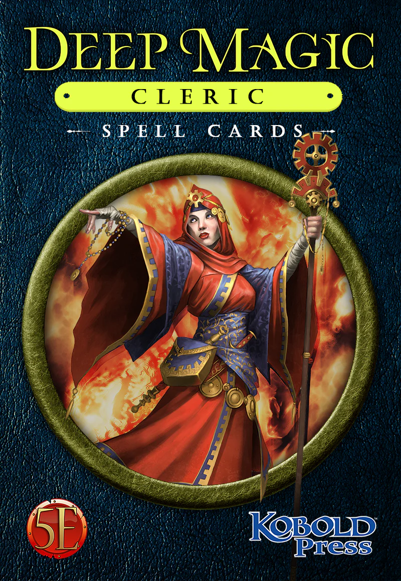 DEEP MAGIC CLERIC SPELL CARDS