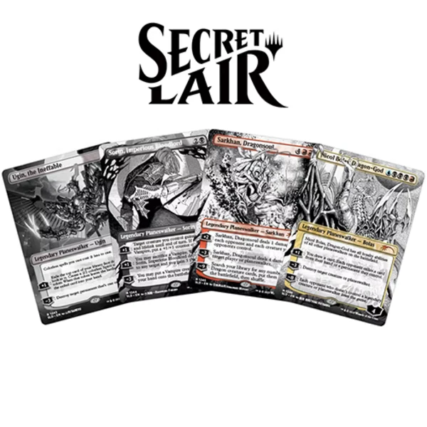 SECRET LAIR MORE BORDERLESS PLANESWALKERS