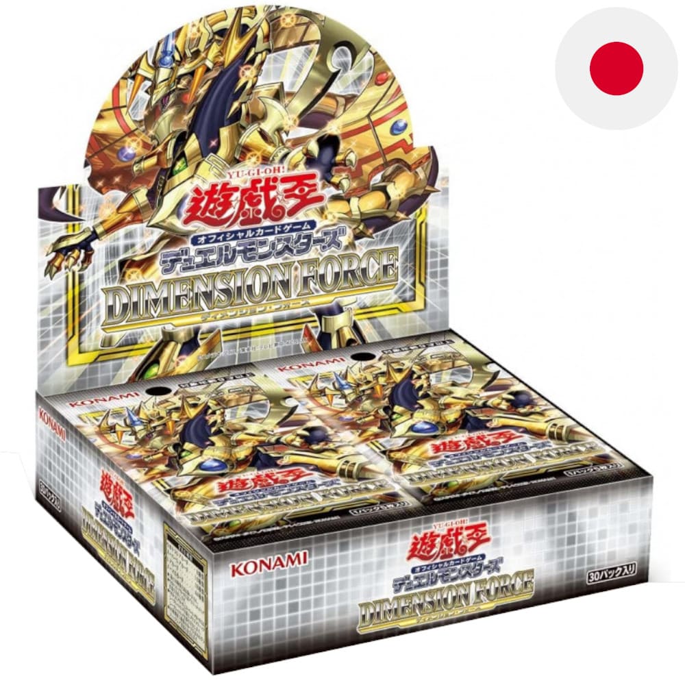 Yu-Gi-Oh! Dimension Force 30 display Japanese
