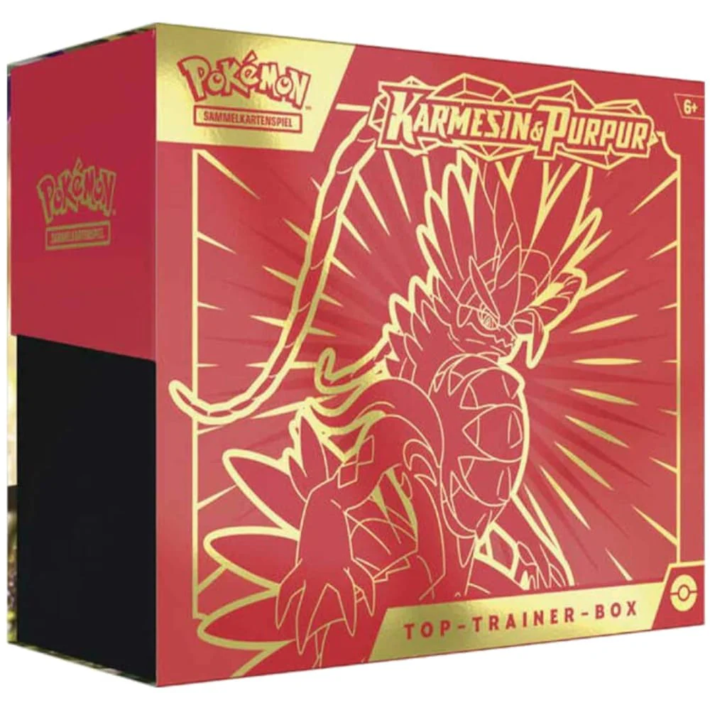 Pokemon Crimson & Purple Top Trainer Box Koraidon