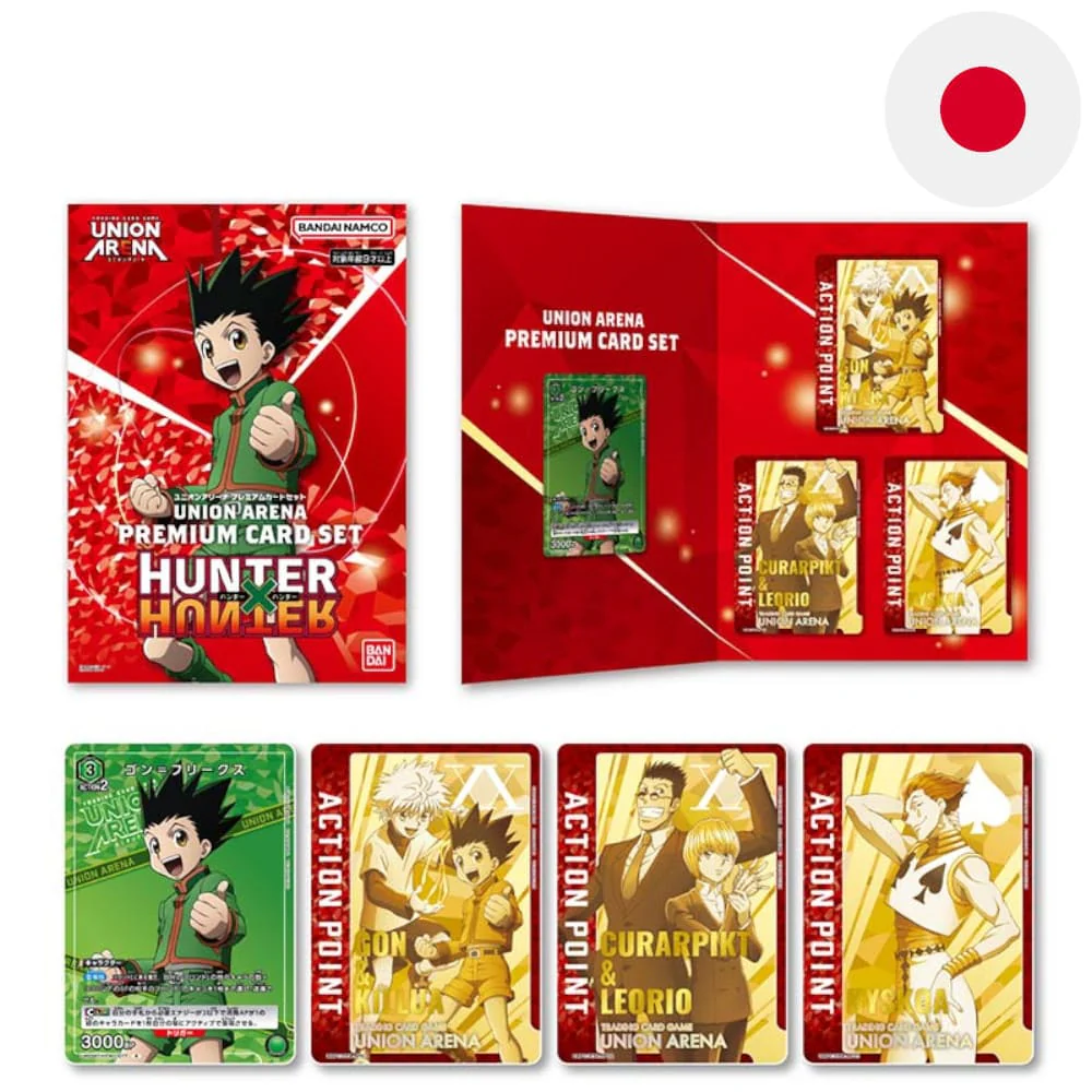Union Arena Hunter x Hunter Premium Card Set Japanese