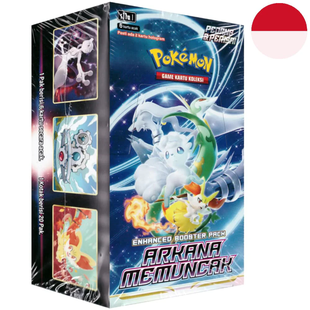 Pokemon Incandescent Arcana 20 display Indonesian