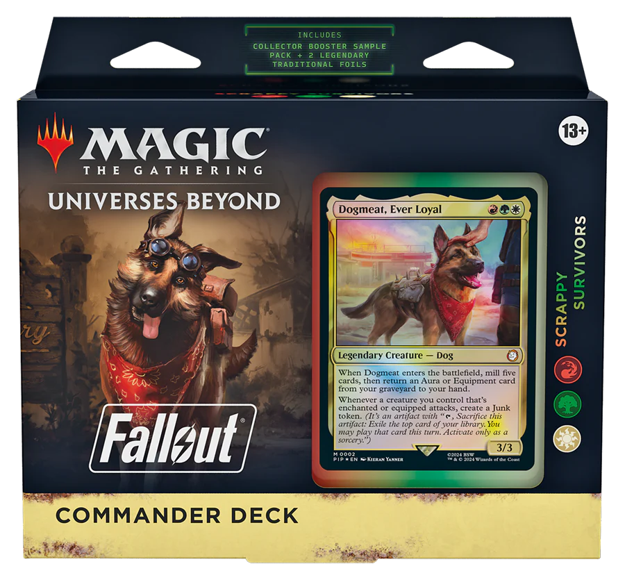 SCRAPPY SURVIVORS FALLOUT COMMANDER DECK