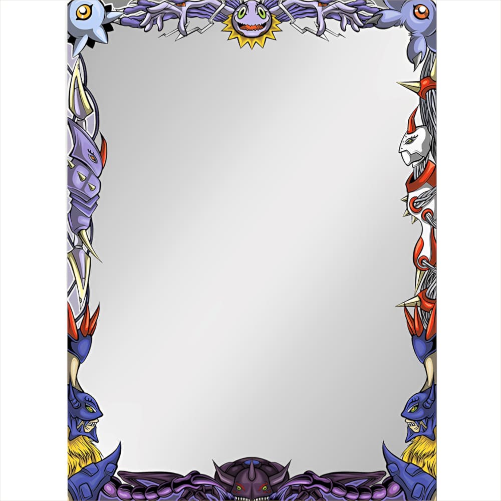 GuardUp Border Sleeves Diaboromon Evolutions 60 pieces