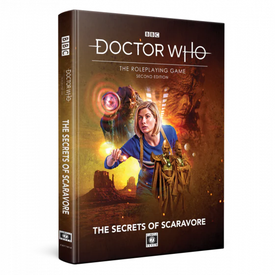 DOCTOR WHO RPG 2E SECRETS OF SCARAVORE