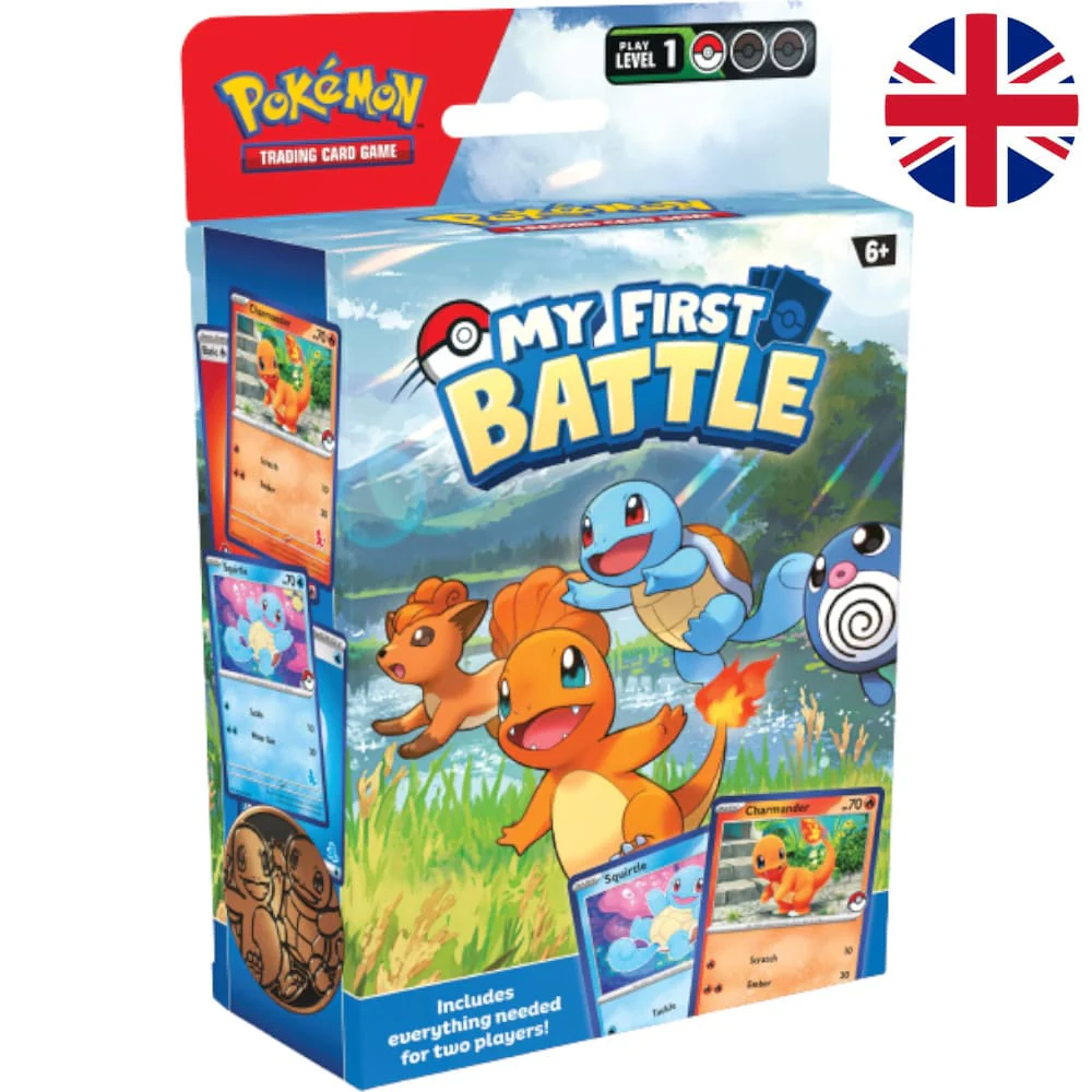 Pokemon My First Battle Box Charmander & Squirtle