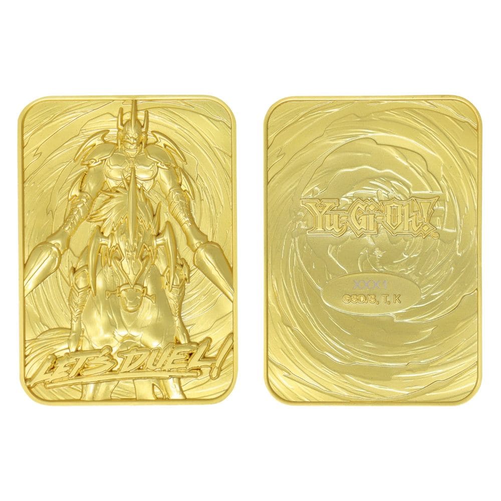 Yu-Gi-Oh! 24k Gold Plated Collectible Gaia the Fierce Knight