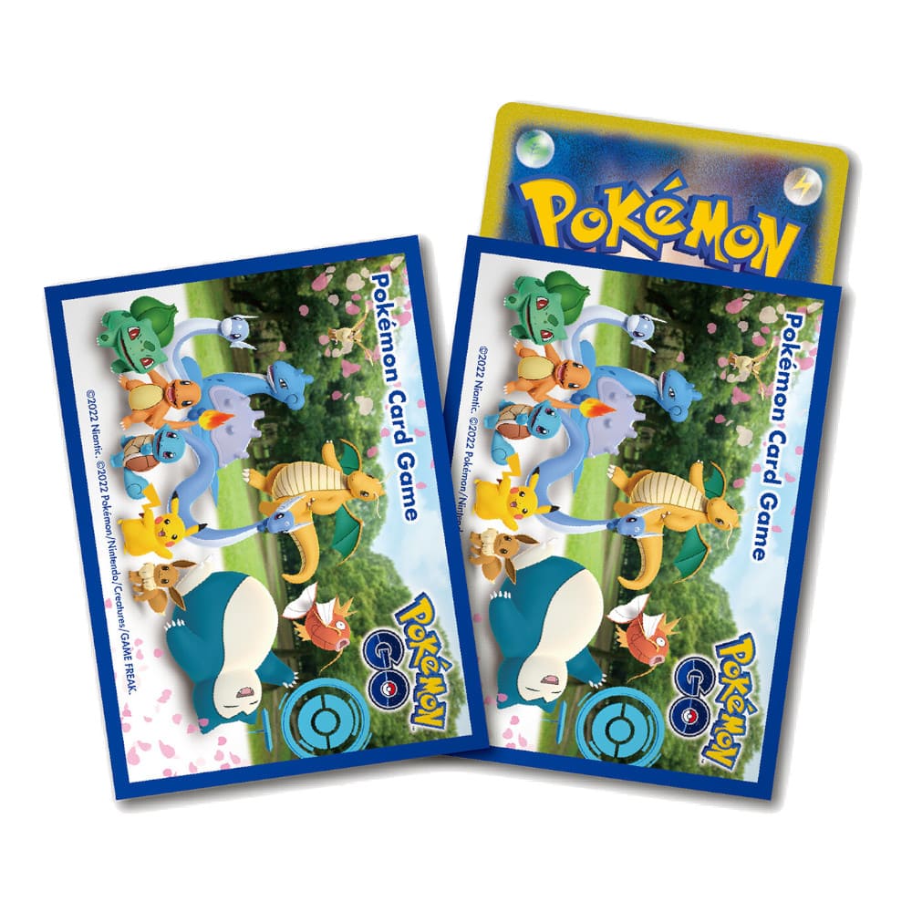 Pokemon Center Sleeves Lets GO 64 pieces