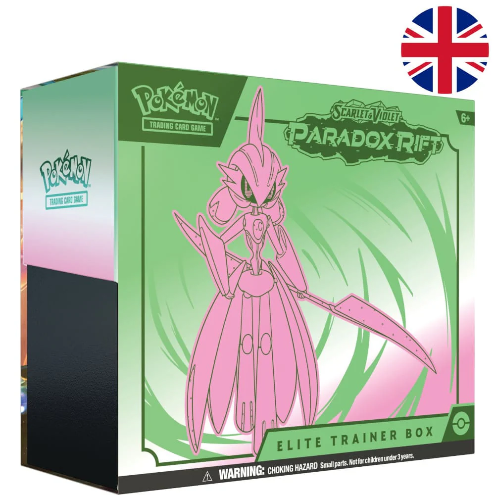 Pokemon Paradox Rift Elite Trainer Box Iron Valiant