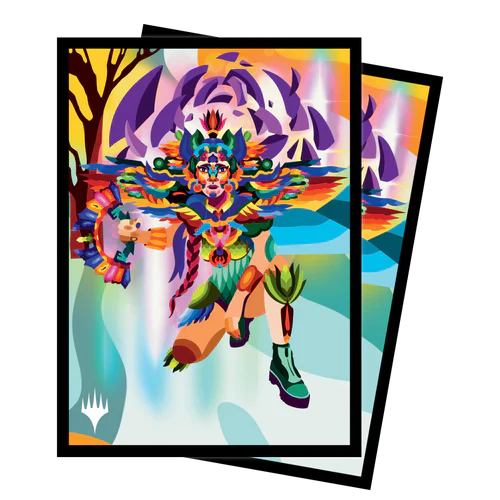 LOST CAVERNS OF IXALAN DECK SLEEVES 100 HUATLI