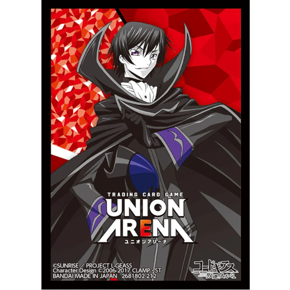 Union Arena Code Geass: Lelouch of the Rebellion Sleeves (60 pieces)