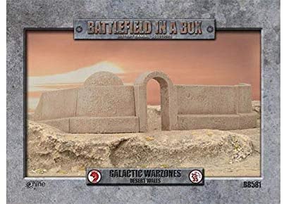 GALACTIC WARZONES DESERT WALLS