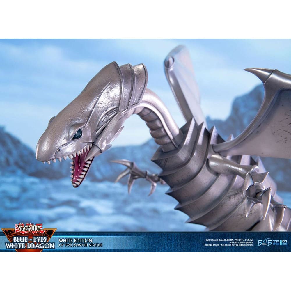 Yu-Gi-Oh! PVC Statue Blue-Eyes White Dragon White Edition 35cm