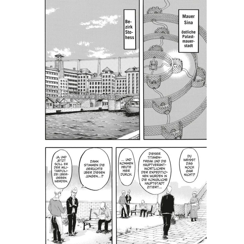 Attack on Titan Manga Band 8 German