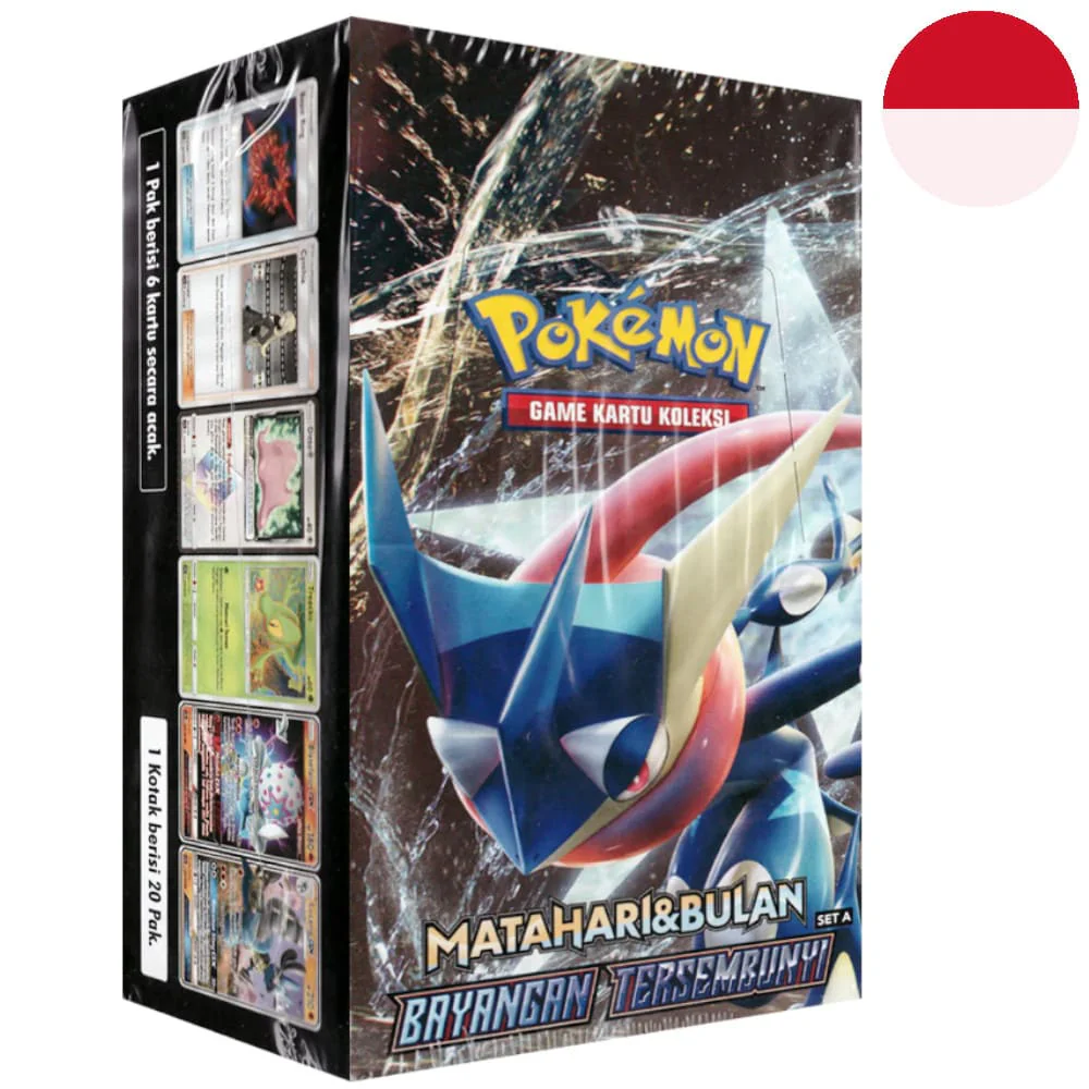 Pokemon Hidden Shadow (Set A) 20 display Indonesian