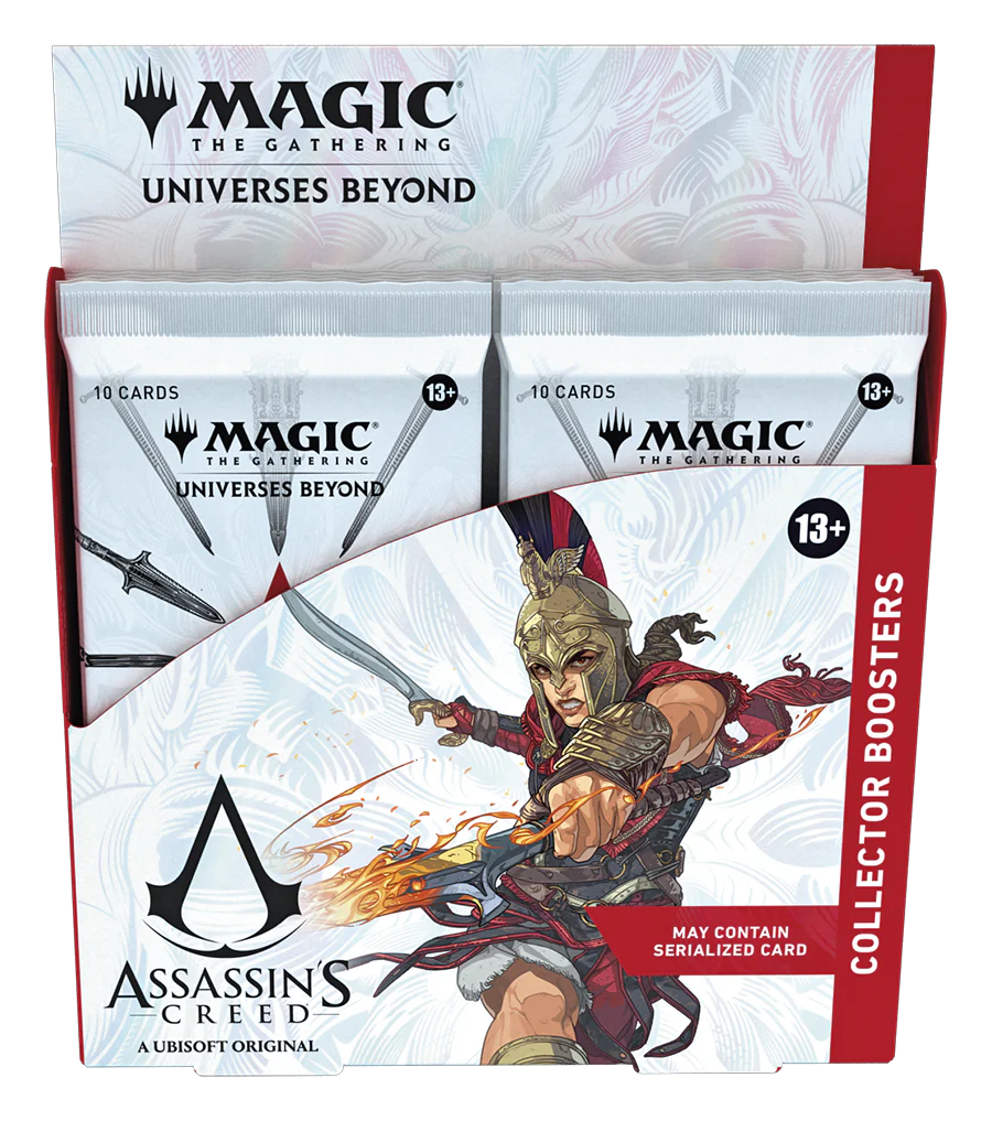 UNIVERSES BEYOND ASSASSIN'S CREED COLLECTOR BOOSTER BOX MAGIC THE GATHERING