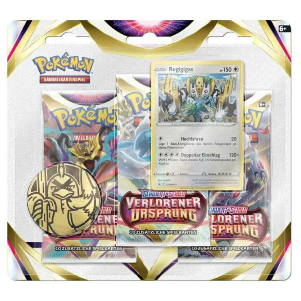 Pokemon lost origin 3er Blister Regigigas