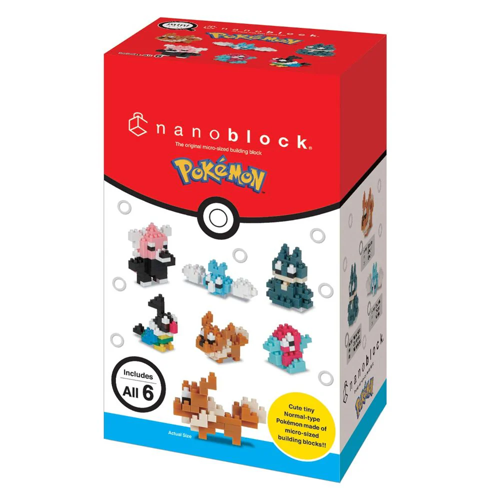 Nanoblock Pokemon Normal Pokemon Box