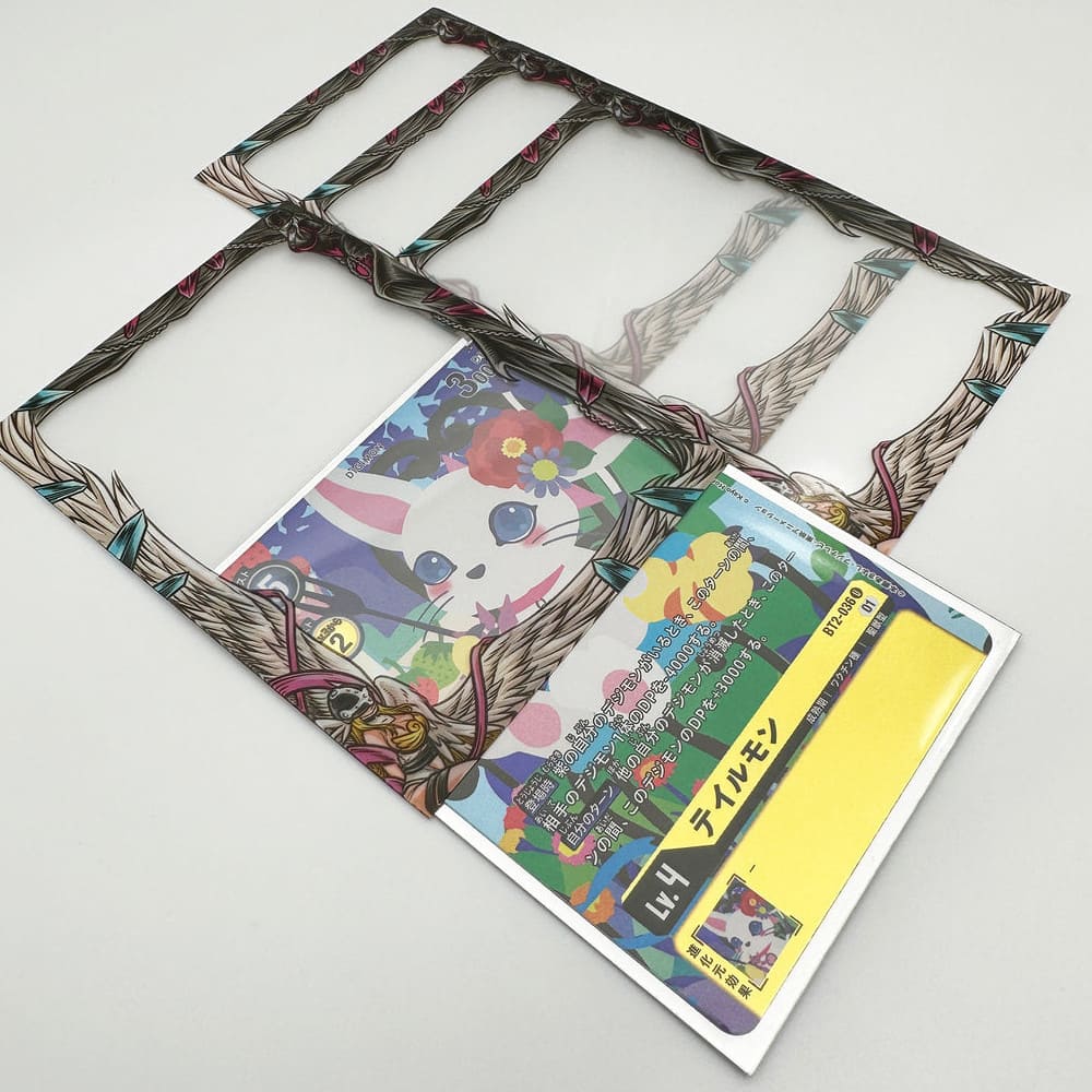 GuardUp Border Sleeves Angel & Devil 60 pieces