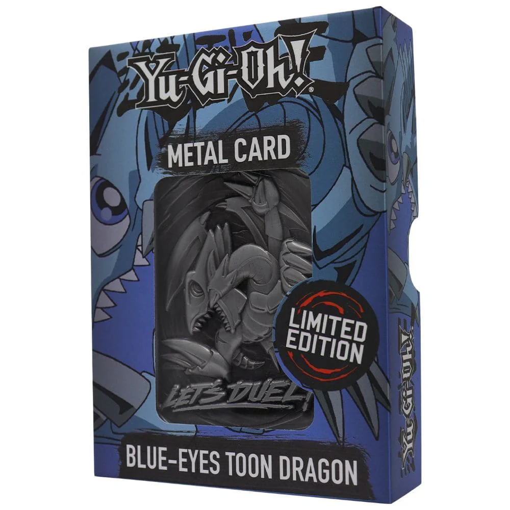 Yu-Gi-Oh! Metal Card Collectible Blue Eyes Toon Dragon