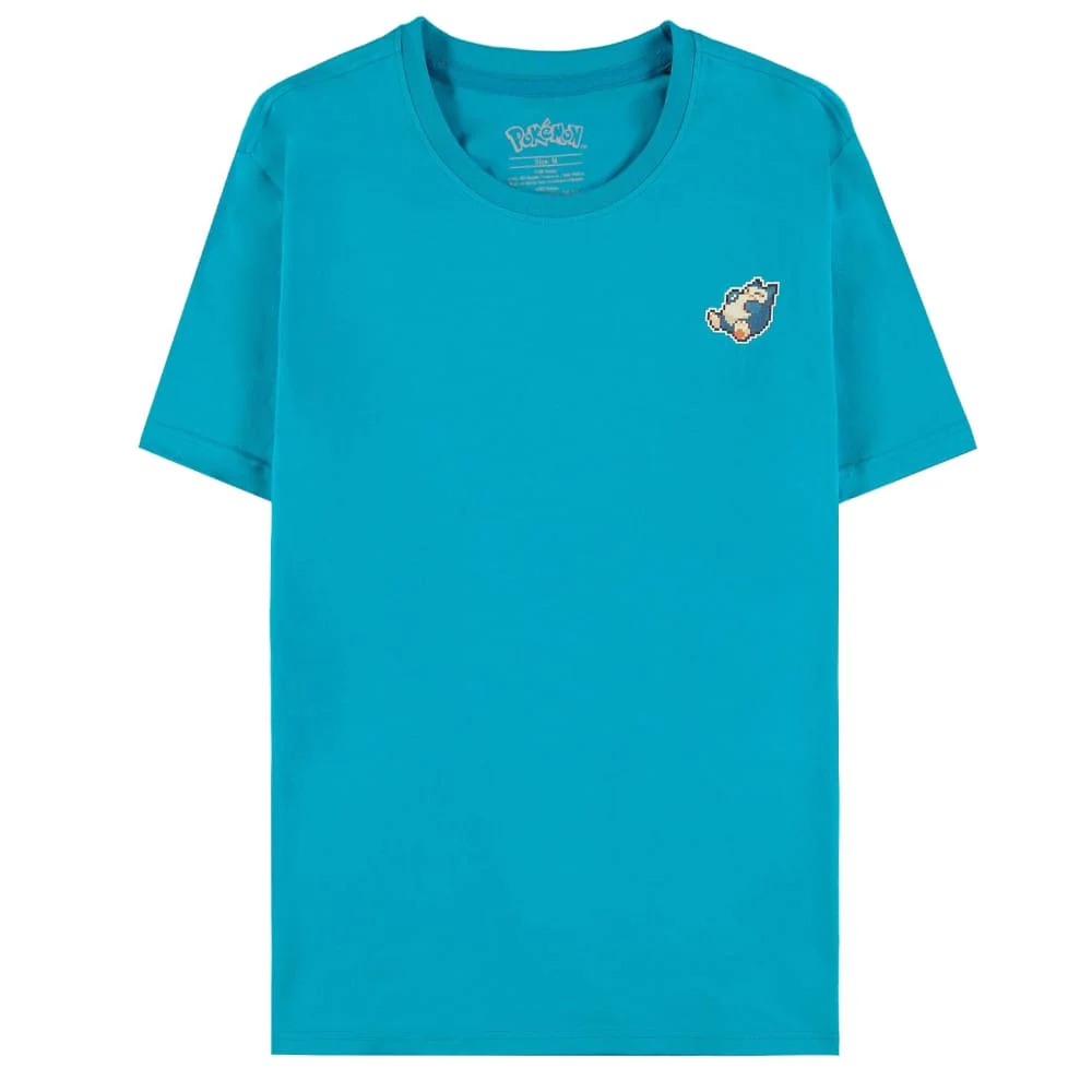 Pokémon T-Shirt Snorlax Pixel (Men)
