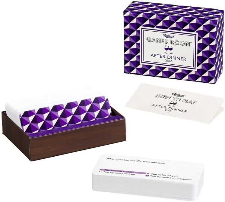 GAMES ROOM: AFTER DINNER TRIVIA