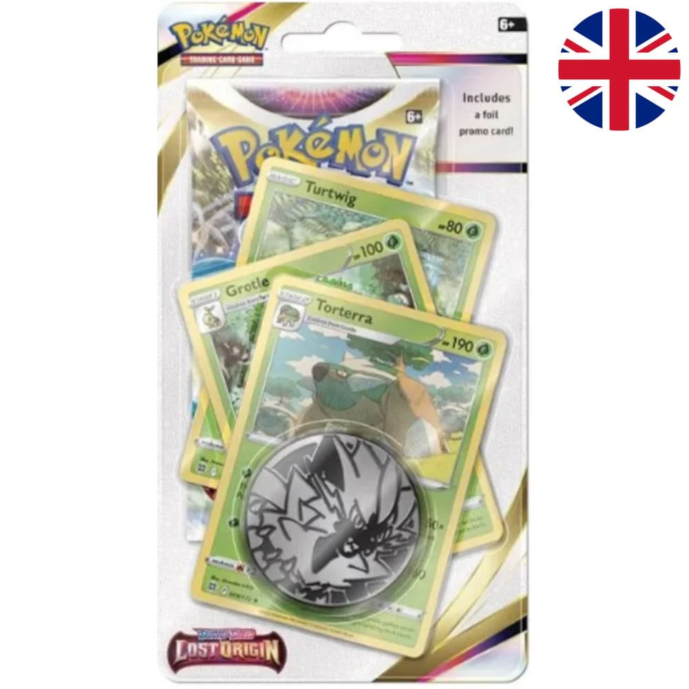Pokemon Lost Origin Premium Checklane Blister Torterra