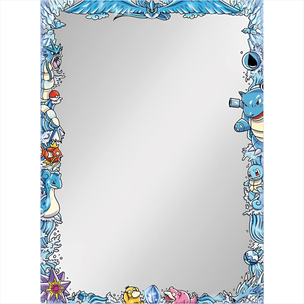 GuardUp Border Sleeves Water Kanto 60 pieces