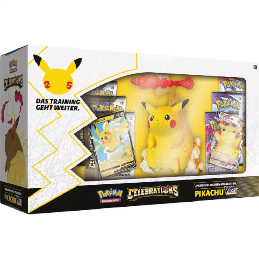 Pokemon Celebrations Premium Figurine Collection Pikachu VMAX