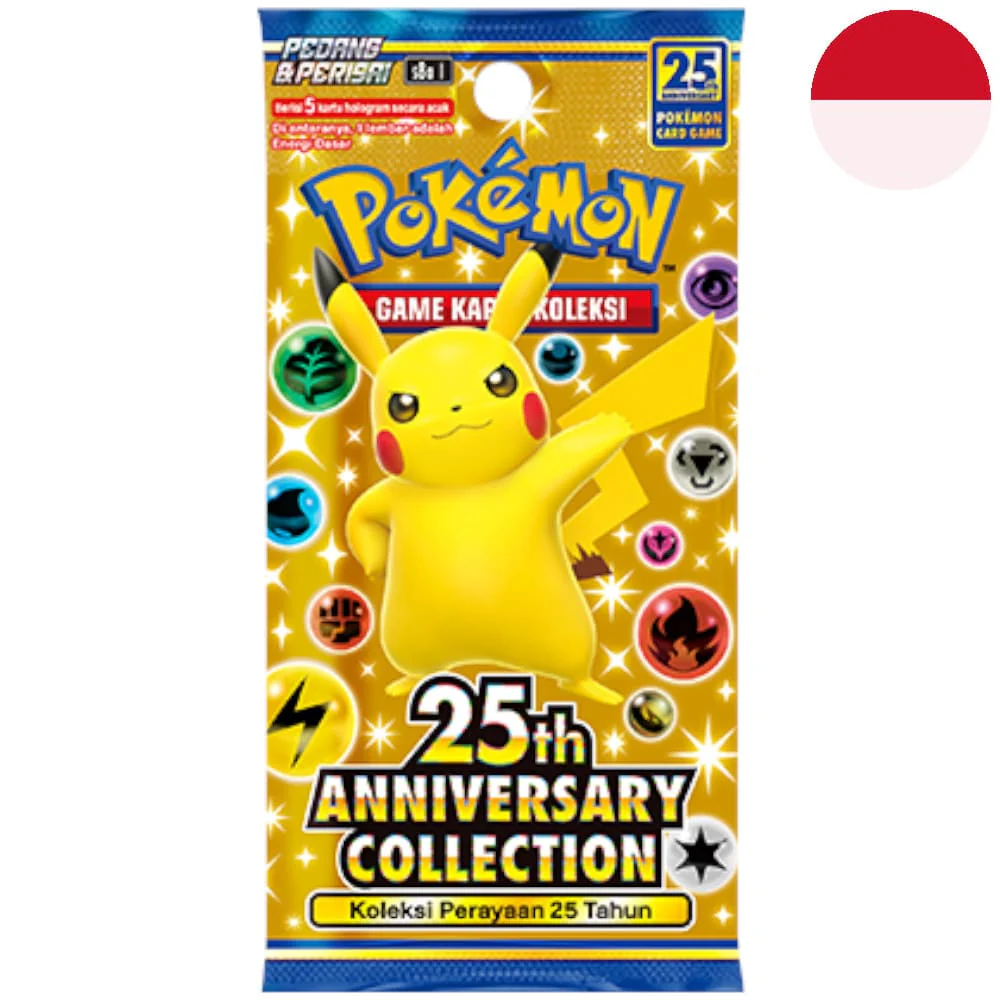 Pokemon 25th Anniversary Booster Indonesian