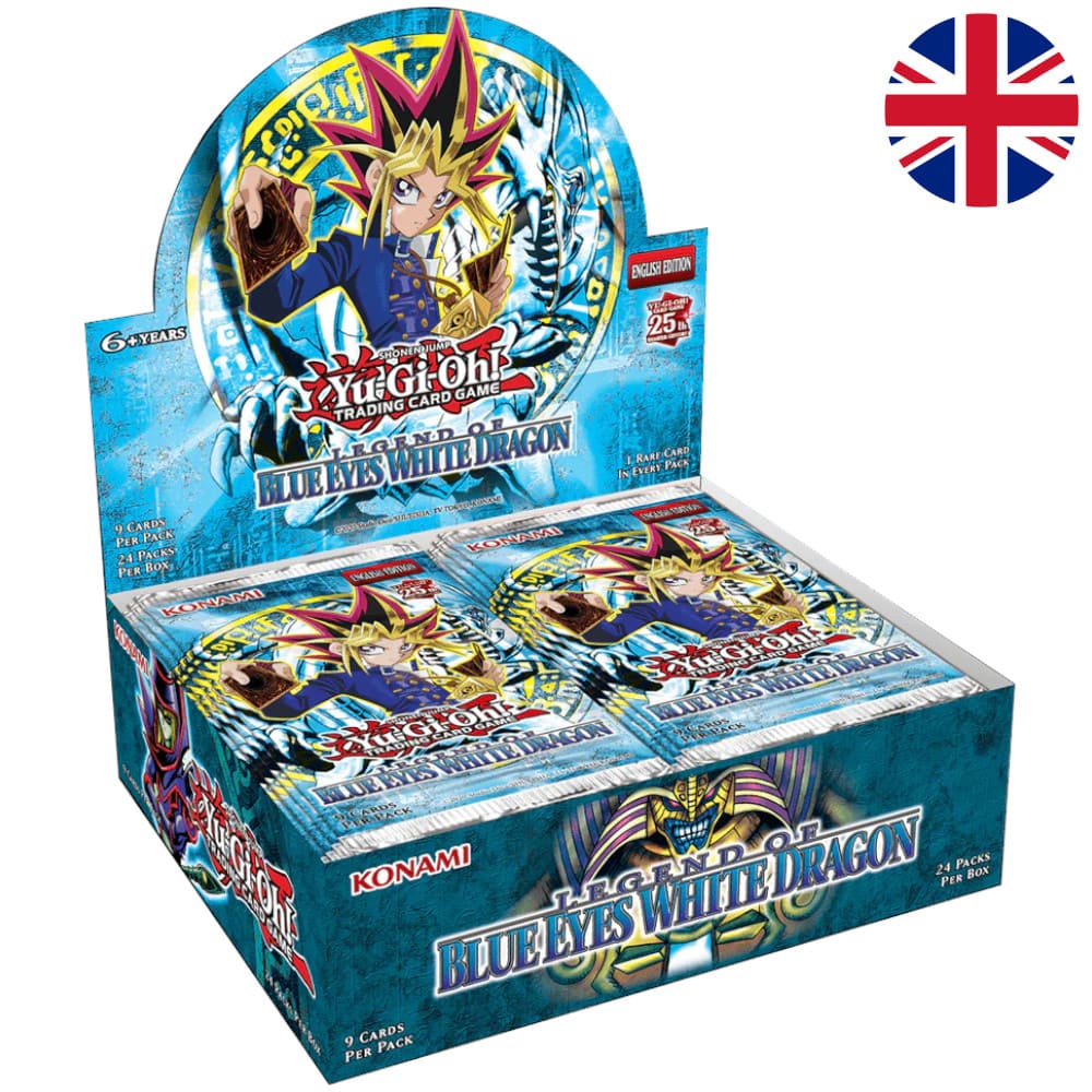 Yu-Gi-Oh! Legend of Blue Eyes White Dragon 25th Anniversary Edition 24 display English