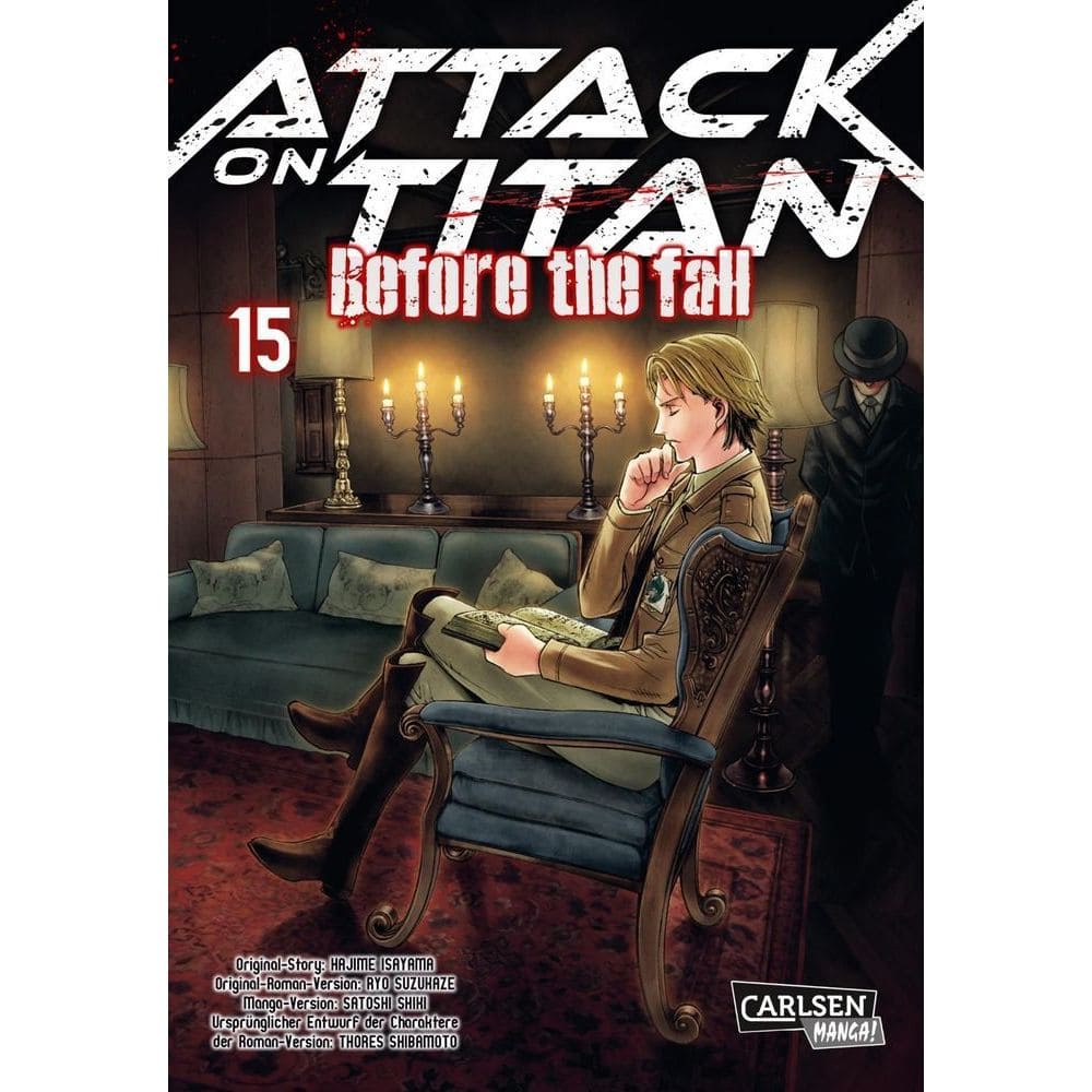 Attack on Titan Manga Before the Fall - Band 15 German