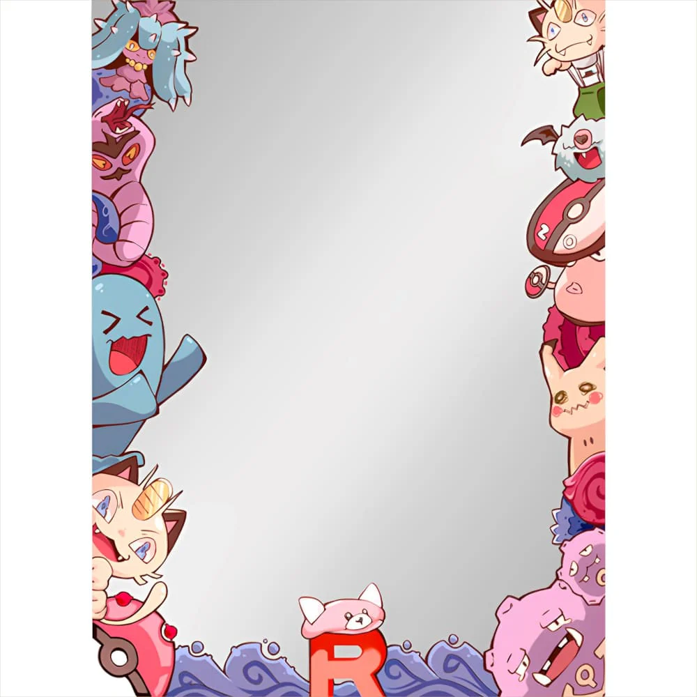 GuardUp Border Sleeves Rocket Monsters 60 pieces