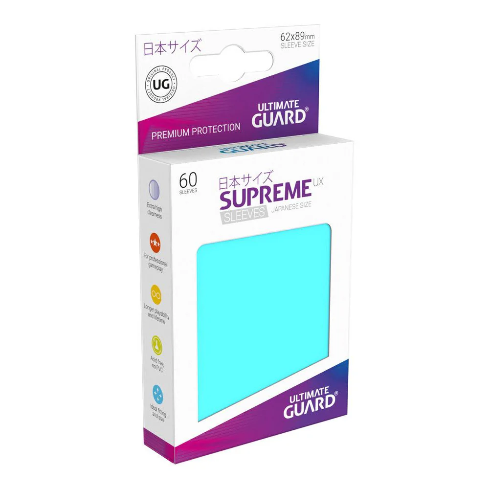 Ultimate Guard Japanese Size Supreme UX Sleeves 60 pieces multicolor