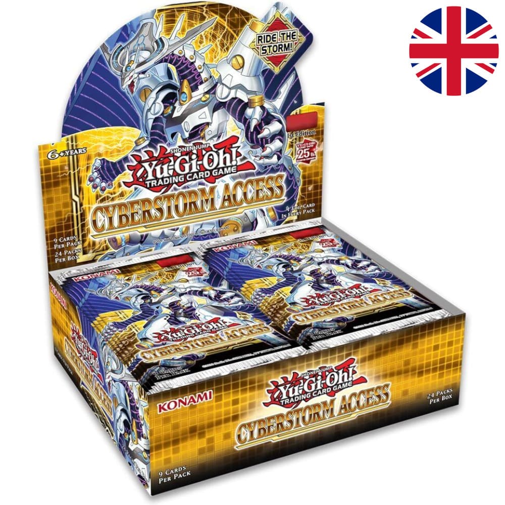 Yu-Gi-Oh! Cyberstorm Access 24 display English