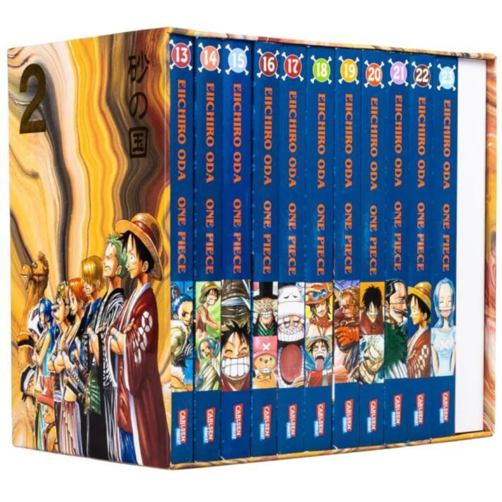 One Piece Manga Sammelschuber 2: Alabasta (including Band 13-23) German