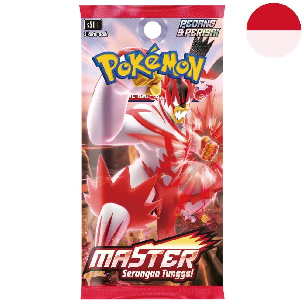 Pokemon Single Strike Booster Indonesian