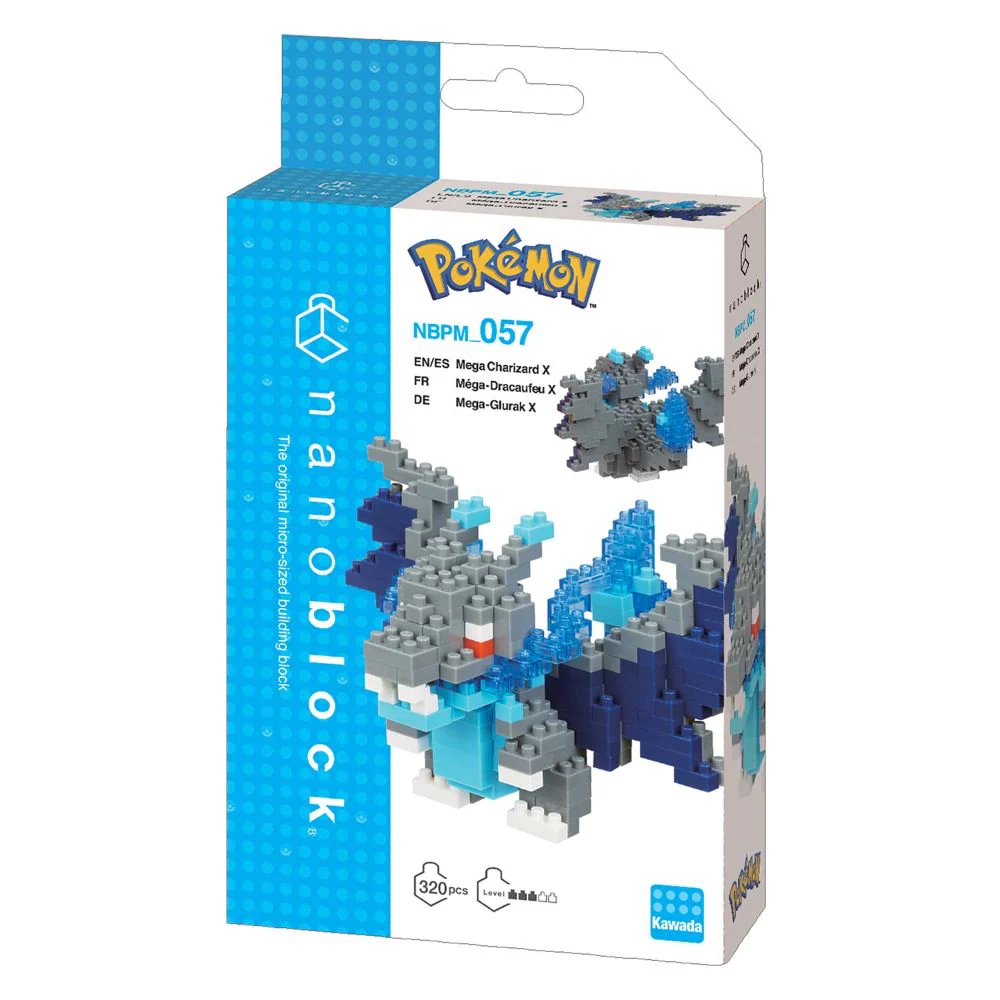 Nanoblock Pokemon Mega-Glurak X