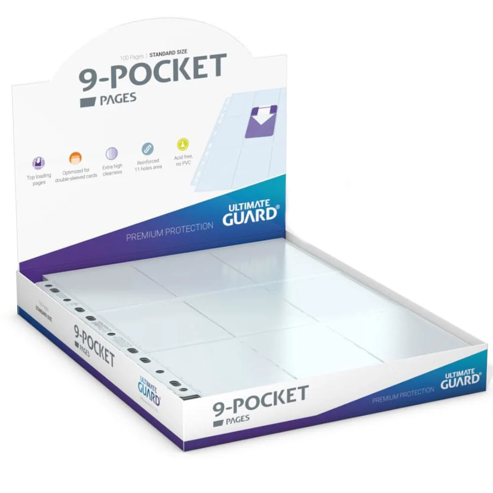Ultimate Guard 9-Pocket Pages 100 pieces