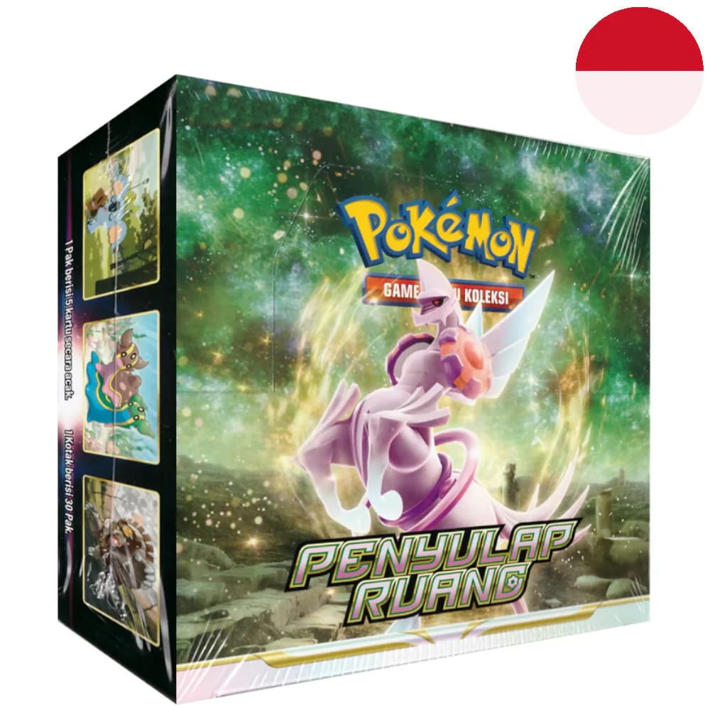 Pokemon Space Juggler 30 display Indonesian