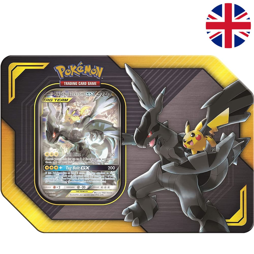 Pokemon News Box Tag Team GX Pikachu & Zekrom