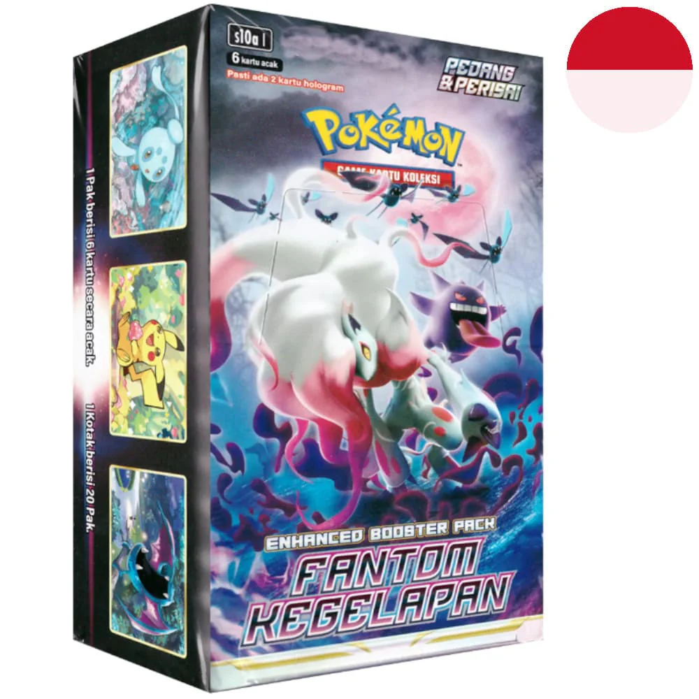 Pokemon Dark Phantasma 20 display Indonesian