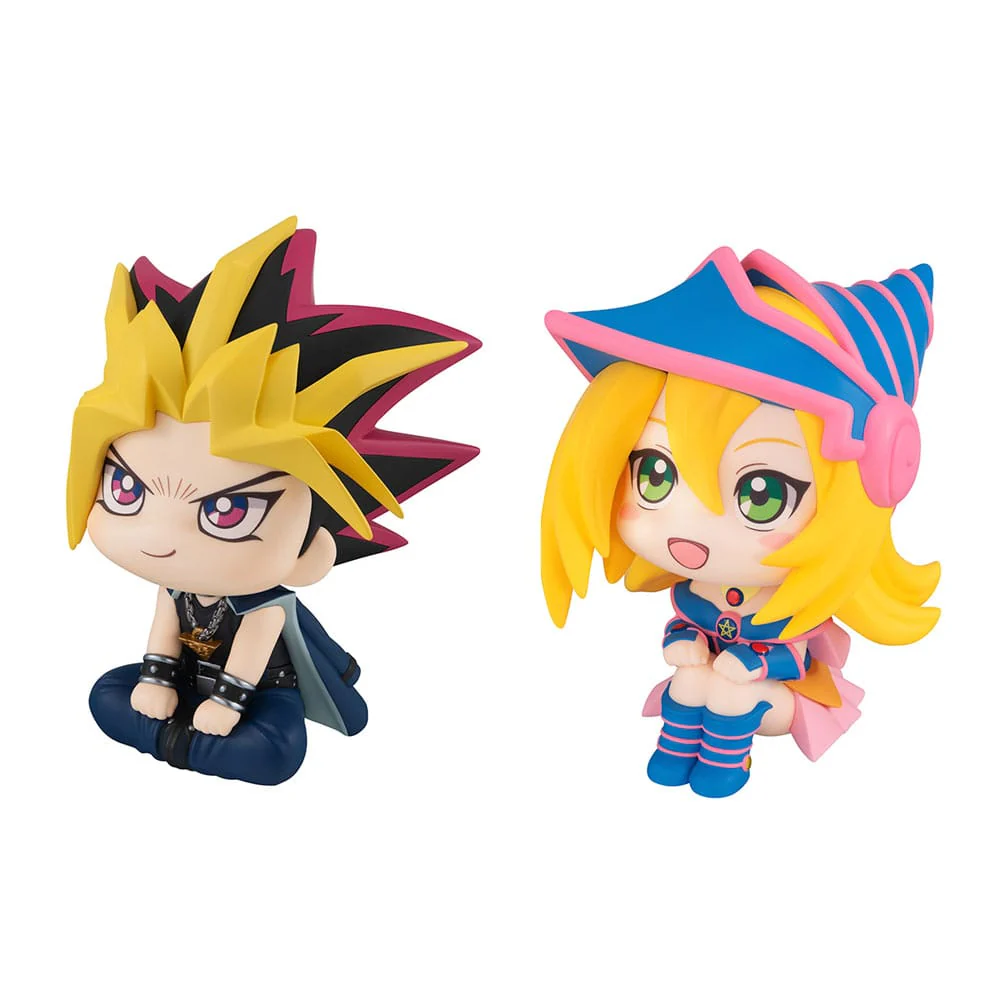 Yu-Gi-Oh! Duel Monsters Look Up PVC Statue Yami Yugi & Dark Magician Girl Set 11cm