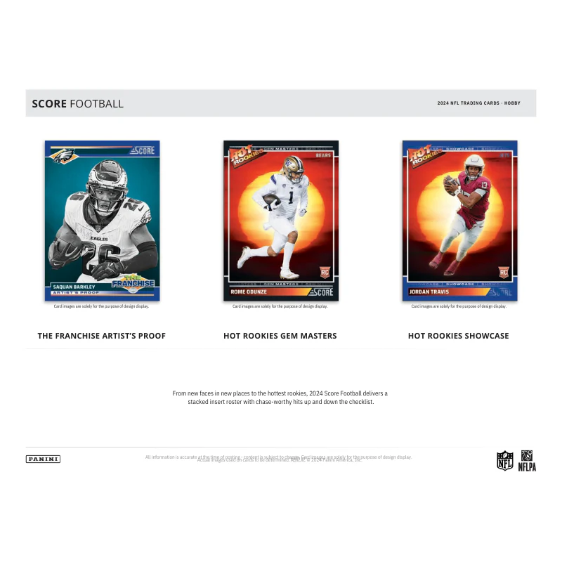 2024 Panini Score Football Hobby 12 Box Case